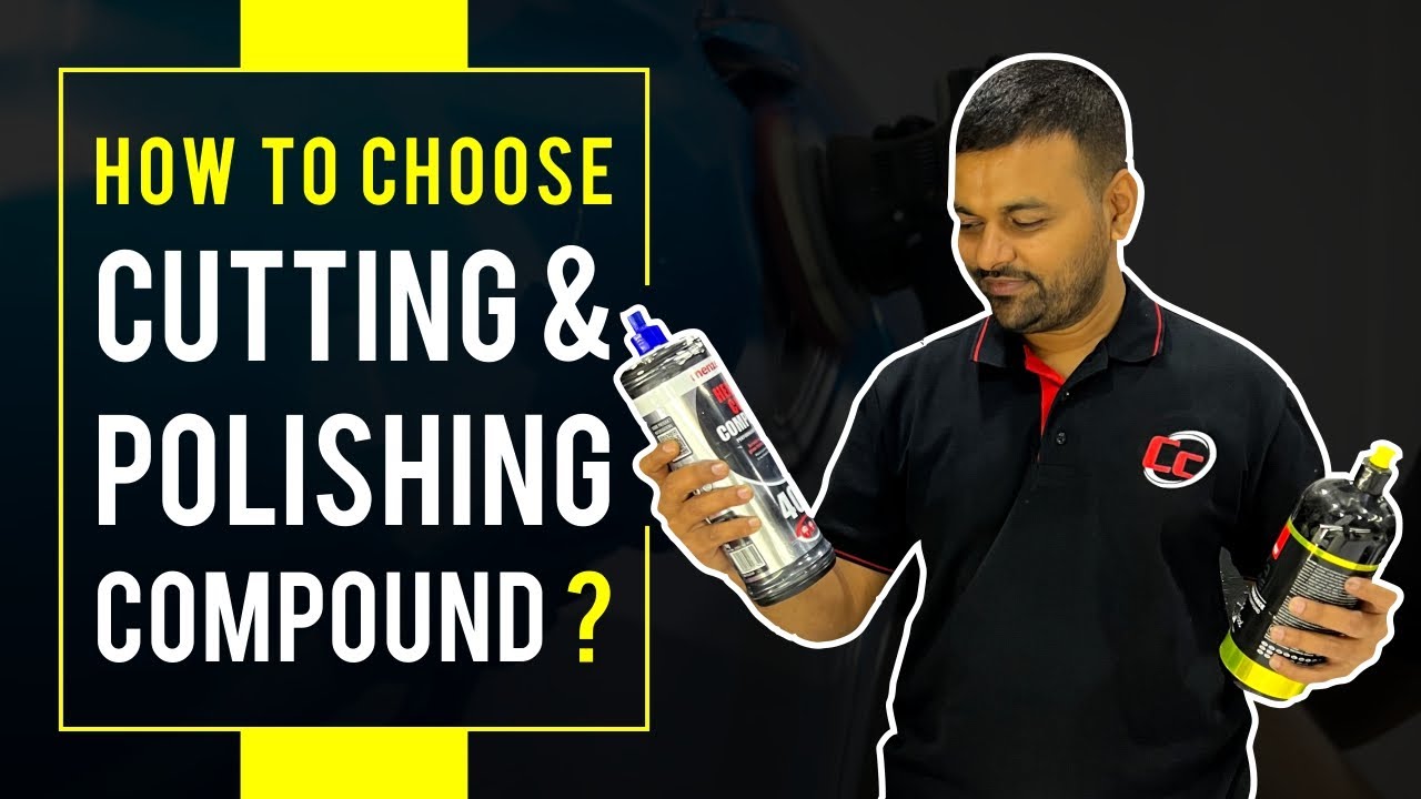 Compound & Polishes How to rectify cutting & polishing compound Car