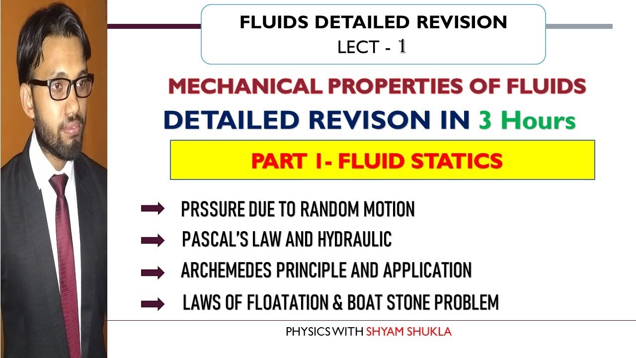 FLUIDS PART 1 - YouTube