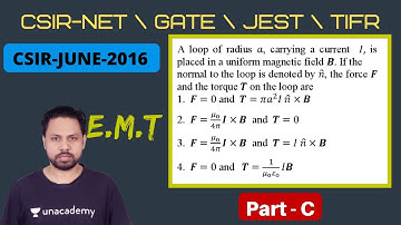 2016 June CSIR-NET | Part-C |E.M.T | Q.NO 55 | POTENTIAL G
