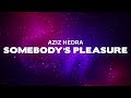 Aziz Hedra - Somebody&#39;s Pleasure (Lyrics)