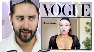 Reacting To Shay Mitchell's 58-Step Beauty Routine...I LIKE IT?! 😌