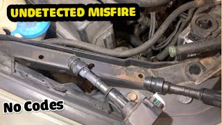 Nissan Maxima Misfires and RPM jumping around NO CODES  / Undetected MisFire  FIXED!!!
