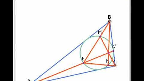 Concurrent Line Segments Related to the Incircle