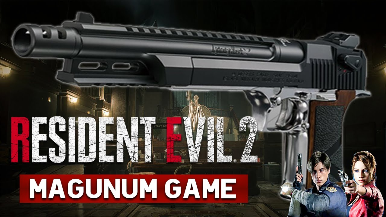 主役はマグナム！鬼畜ランダム「マグナムゲーム」にレオンさんが初参戦【日曜バイオ劇場RE2】【RESIDENT EVIL 2】