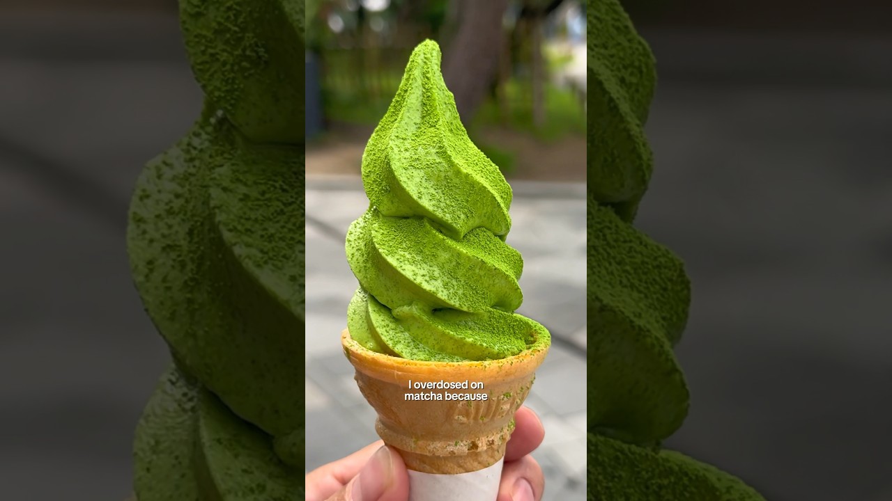Overdosing on matcha in Japan