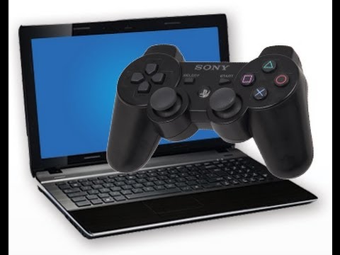 How to use a ps3 controller on a PC - YouTube