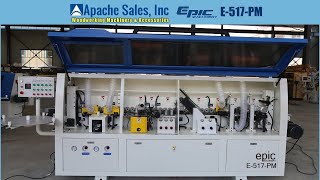 E-517-PM Automatic Edge Banding Machine with Pre-milling Function