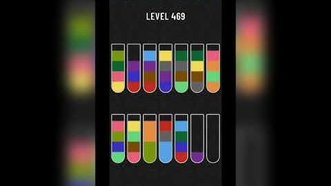 Water sort puzzle level 469