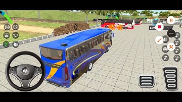 Coach Bus Simulator IndiaOff-road DrivingBus Game | NewUpdate2025Full Gameplay Video Part💪100sbabies