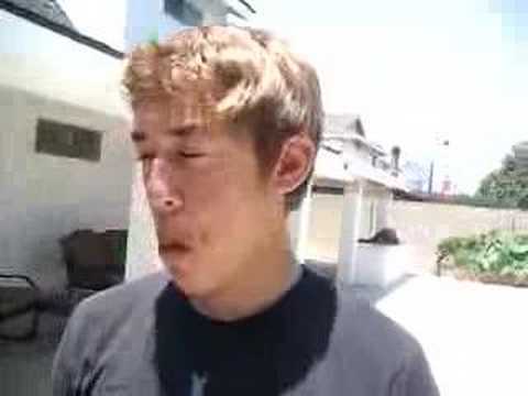 Cinnamon Challenge Franklin Chappell(first time)