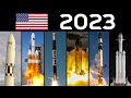 Rocket Launch Compilation 2023 - U.S. Rockets | Go To Space