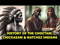 History of the choctaw chickasaw  natchez indians  migration story from mexico  two brothers