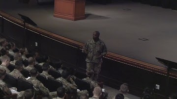 LTG Stephen Twitty, CG First Army, George C  Marshall Leadership Seminar Feb 13, 18