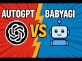 AutoGPT vs BabyAGI: Which AI Agent Is Smarter in 2025