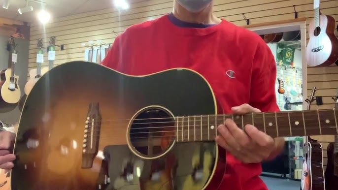 Epiphone Inspired By Gibson J 45 Sound Demo No Talking Youtube