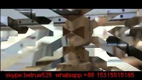 4 axis cnc router video