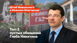 Как обманывает Глеб Никитин: три случая публичного вранья