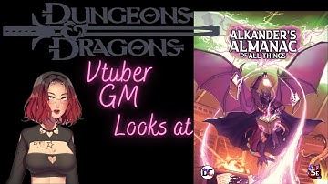 Vtuber GM looks at Alkander