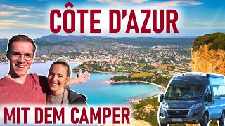 CÔTE D'AZUR🌊 mit dem WOHNMOBIL / CAMPERVAN durch FRANKREICH🇫🇷 - Mittelmeerküste inkl. Stellplätze