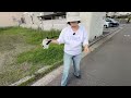 下着をつけない妻との散歩は危険だらけ