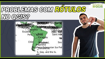 Como MOVER e EXIBIR CORRETAMENTE RÓTULOS no QGIS