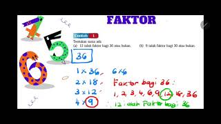 2.1 FAKTOR DAN FAKTOR PERDANA