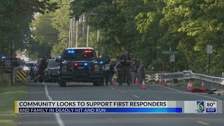 Community looks to support first responders