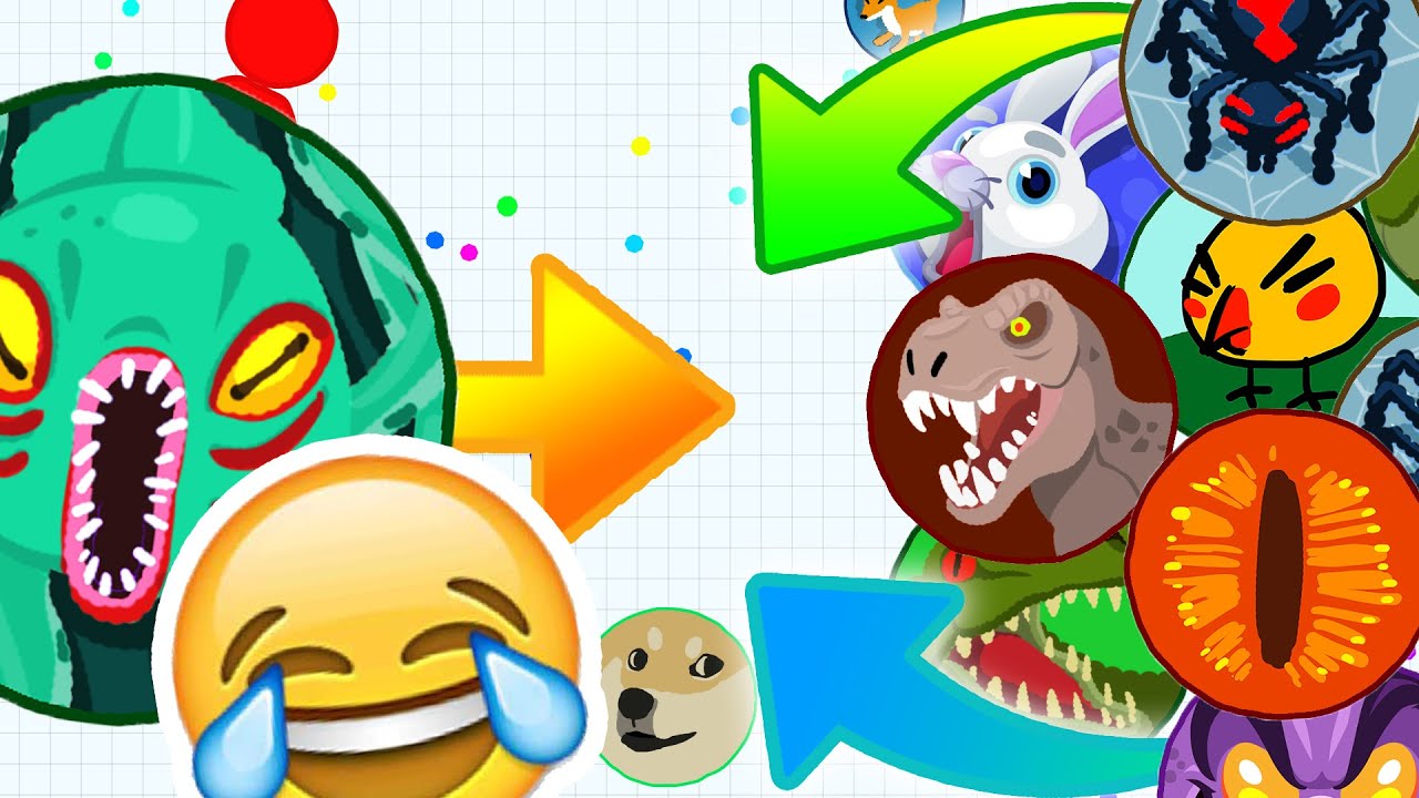 ONE vs. ALL! Agar.io Funny and Crazy Solo Agario Destroying Team Moments