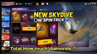 One Spin Trick New Skydive Dream Dive New Faded Wheel Event Dream Dive Spin Freefire Tamil