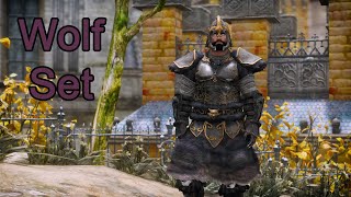 Skyrim mod - Wolf Set (Companions fraction titular armor)
