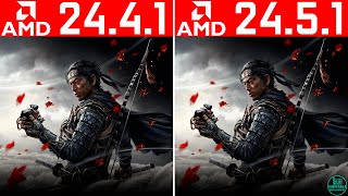 AMD Driver Update 24.5.1 vs 24.4.1 Driver Comparison (RX 6600)