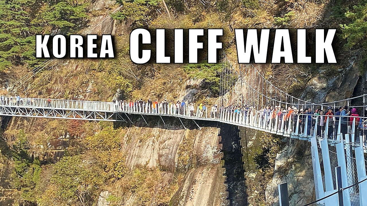 Jusangjeolli Canyon, Cheorwon, Korea – Scenic Canyon Walk | 4K Walking Tour (Real Sound)