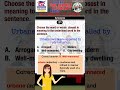 Civil Service Eligibility Exam 1-minute Reviewer No. 4 (Synonyms) | #reviewcentral #shorts
