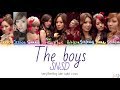 Girls&#39; Genertation (소녀시대) - The Boys(JPN Version) [Kanji/Rom/Eng Lyrics]