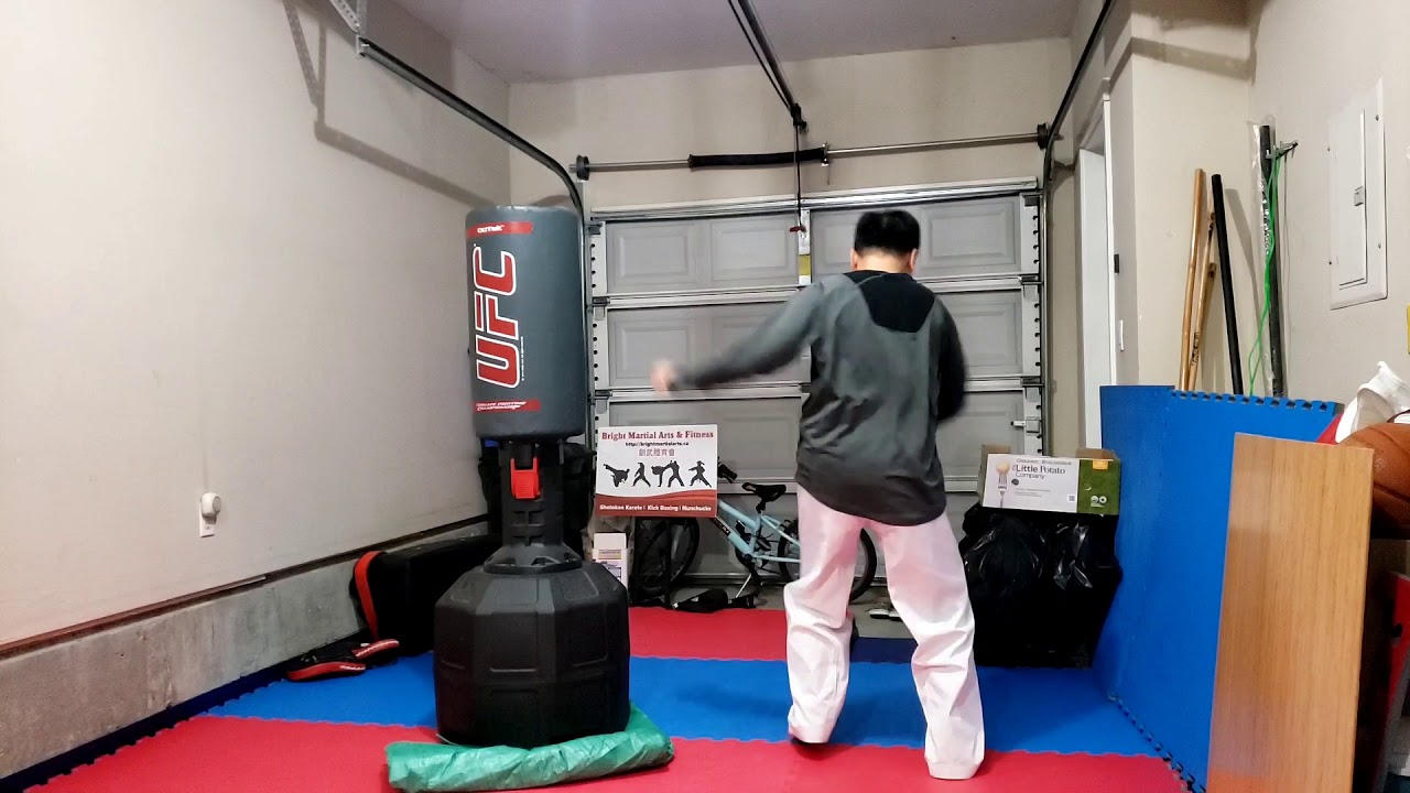 Home Training Punching bag combo 7 YouTube