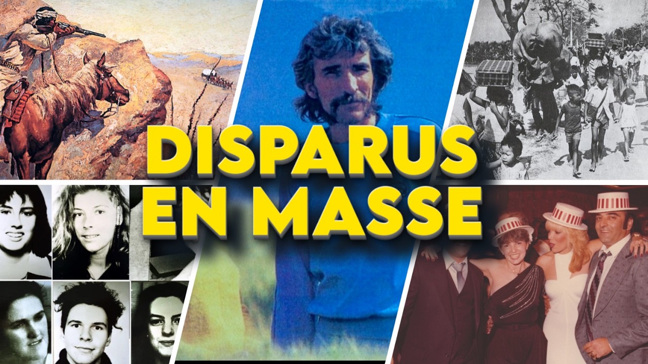 L’ICEBERG des DISPARITIONS de MASSE : 30 histoires troublantes de disparitions