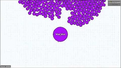 Agar io  Last Man Standing  Playing on an empty Server