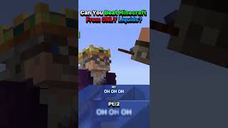 How would you beat this? (part 2) YT: wunba #Minecraft... #Shorts #krypcraft