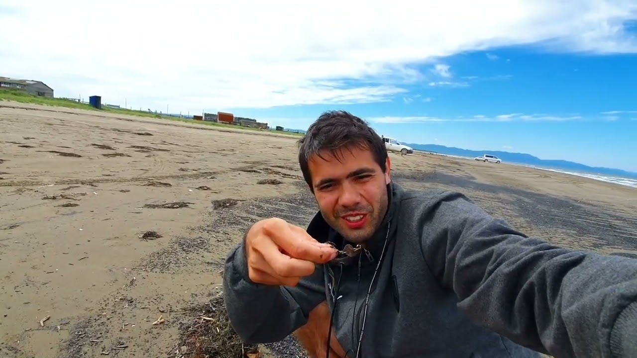 Что посмотреть возле Южно-Сахалинска. Ищу янтарь и посещаю место силы. Через Всю Россию (серия 10)