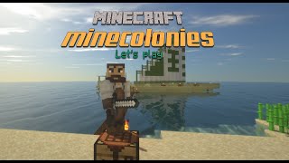 Minecraft Minecolonies - Placing the library and upgrading the university