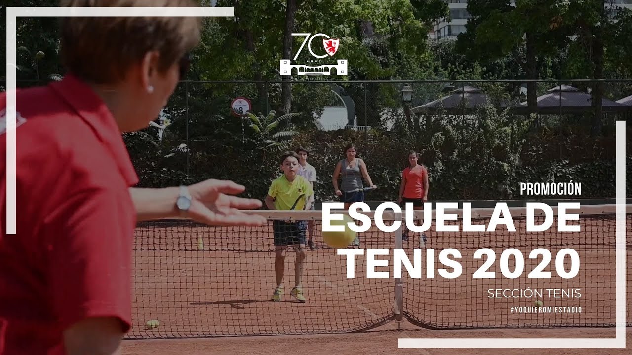 Promoción Escuela de Tenis 2020 - YouTube