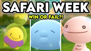 WIN or FAIL?! 5 SHINY POKEMON in the GREAT MARSH! Safari Week 2022