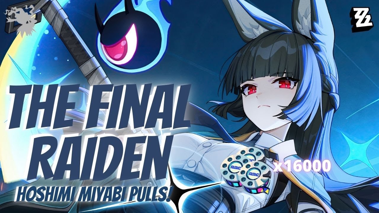 Bagging the Blue Raiden | Hoshimi Miyabi Pulls | Zenless Zone Zero ...