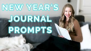 10 Journal Prompts to START THE NEW YEAR RIGHT in 2021 | New Year's Journal Tips [Giveaway Closed]