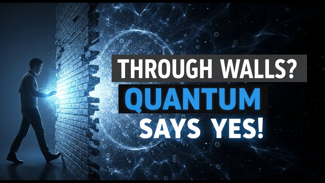 Beyond the Visible: How Particles Pass Through Walls While Light Stops– The Hidden Physics Explained
