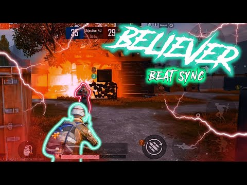 BELIEVER - PUBG MOBILE BEAT SYNC MONTAGE || #PUBG #ROT47