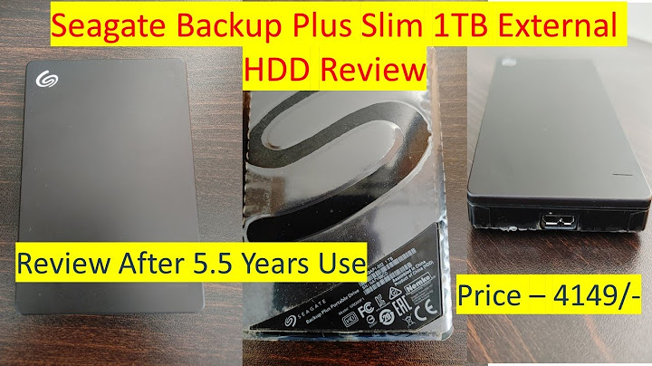 Seagate backup plus slim 1tb review