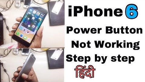 All iPhone Power Button Not Working Solution Hindi Tips