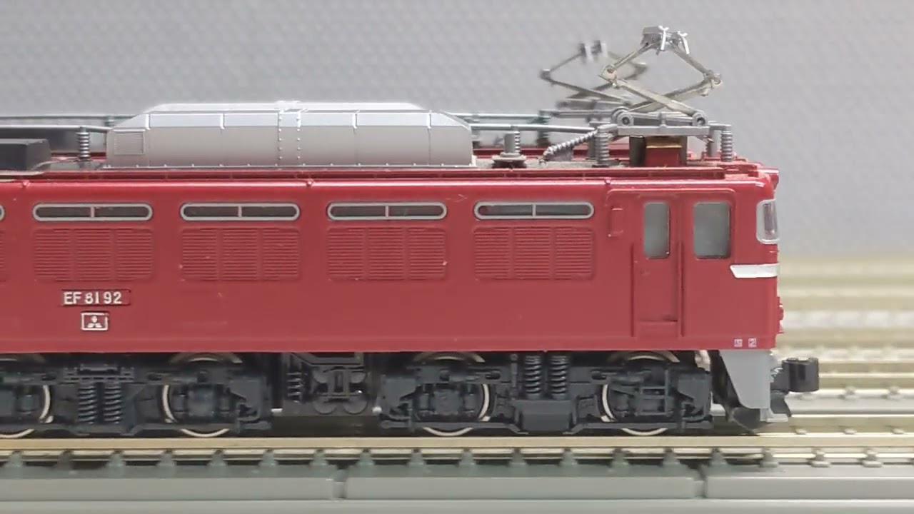 🟣kato 3010-3 EF81 92号機 北斗星色 所属車両 - 竹ノ塚総合車両