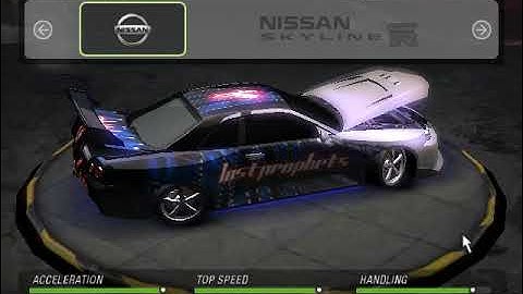 Need For Speed Underground 2 All Sponsor Cars From UG1 With Customization Plus